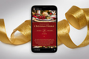Christmas Dinner Digital Invitation, a Social Media Template by Godserv Designs (Thumbnail 11 of 11)