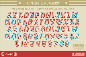 Diner Classique Retro Font