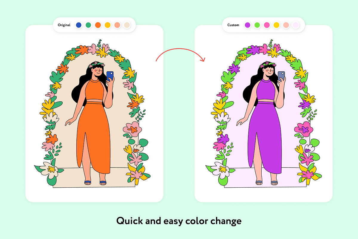 Zalksy Mental Health Illustrations, a Healthcare Illustration by Welovegraphics (Photo 5 of 7)