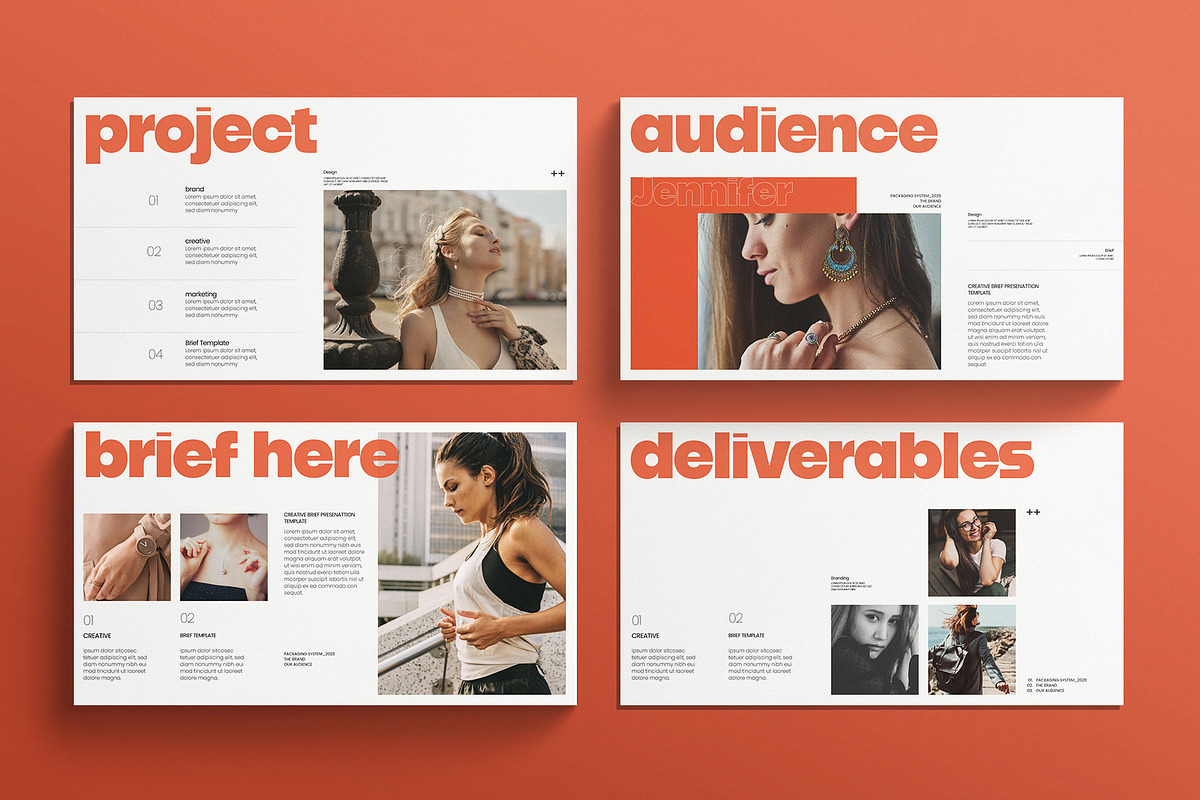 Creative Brief Presentation Template, a Presentation Template by E-Type (Photo 3 of 5)