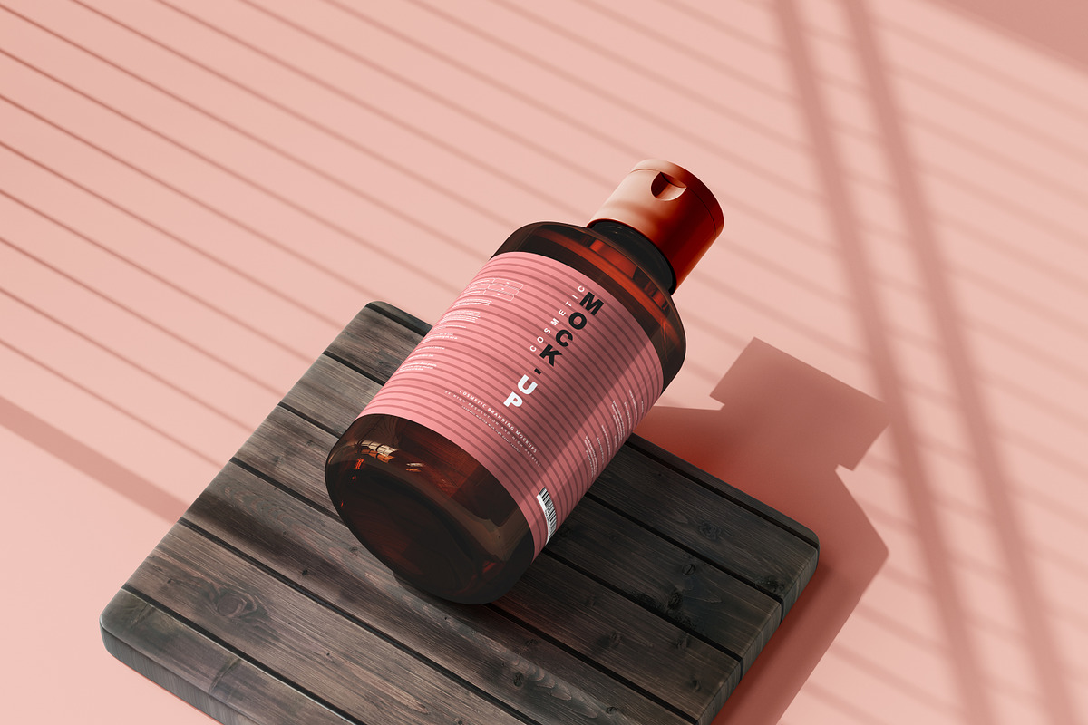 250+ Cosmetic Branding Mockup Bundle, a Cups & Container Mockup by pmvch (Photo 73 of 273)