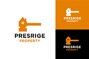 Presrige Property Logo Design, a Branding & Logo Template by zaqilogo (Thumbnail 1 of 2)