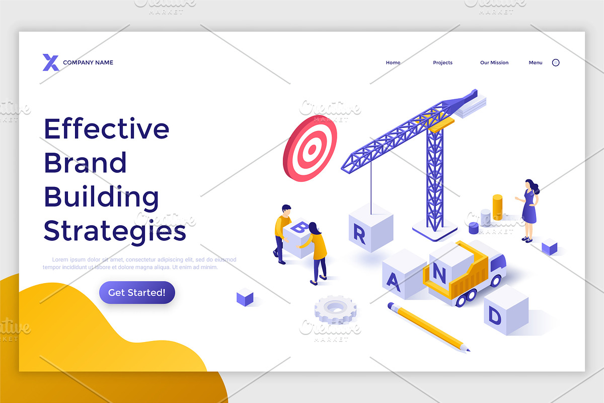 Isometric Solutions Mini. Part 21, a Templates & Theme by Andrew Kras Design (Photo 4 of 13)