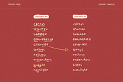 Prickly Pear Desert Handwriting Font, a Handwritten Font by TYPEHEIST (Thumbnail 10 of 11)