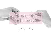 natasya, a Script Font by Letter-P (Thumbnail 6 of 9)