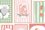 Nursery Wall Art Prints Bundle, a Background Graphic by Artemsky (Thumbnail 3 of 19)