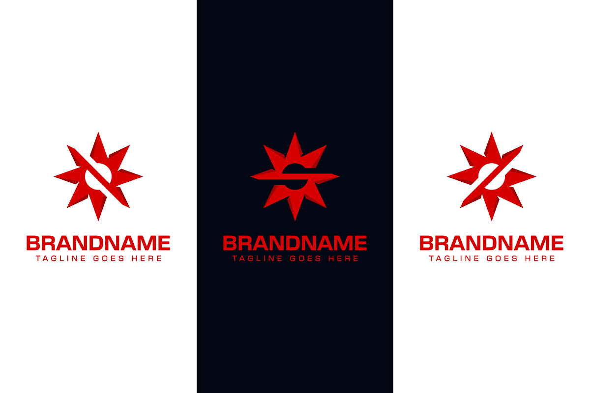 Letter N S Z Star Logo, a Branding & Logo Template by Pray Art Design Studio