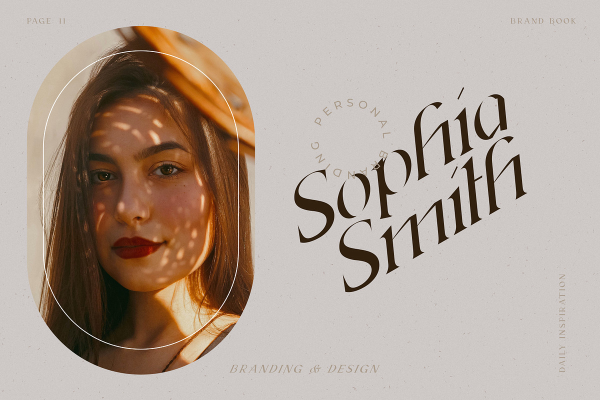 Beauté Modern Serif Font Family, a Handwritten Font by AndrewPixel (Photo 9 of 12)