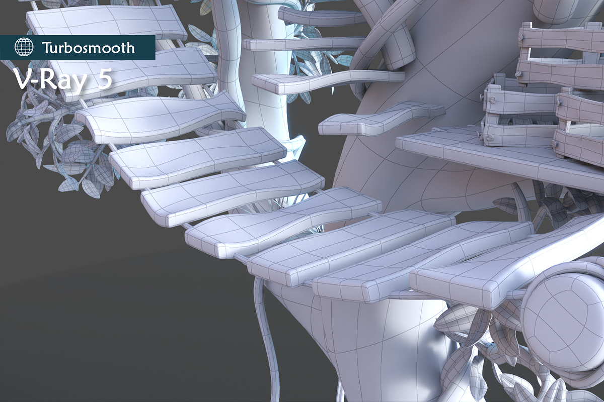 Subdivision&LowPoly fairy tree house, an Architecture 3D Model by Cute & 3D (Photo 18 of 28)