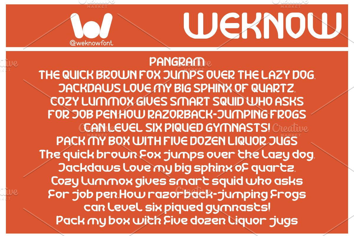 Super Friendly Font, a Font by weknow (Photo 6 of 8)