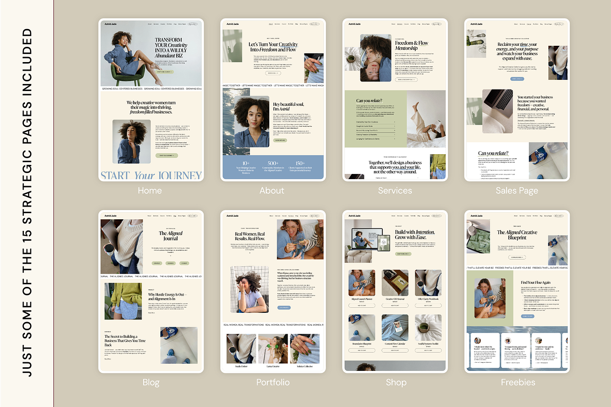 Astrid Squarespace 7.1 Template, a Squarespace Template by Studio Heythere (Photo 7 of 8)