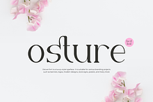 Osture - Luxury Font