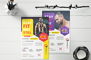 Fitness Trainer Flyer, a Flyer Template by Creativpixl (Thumbnail 5 of 8)