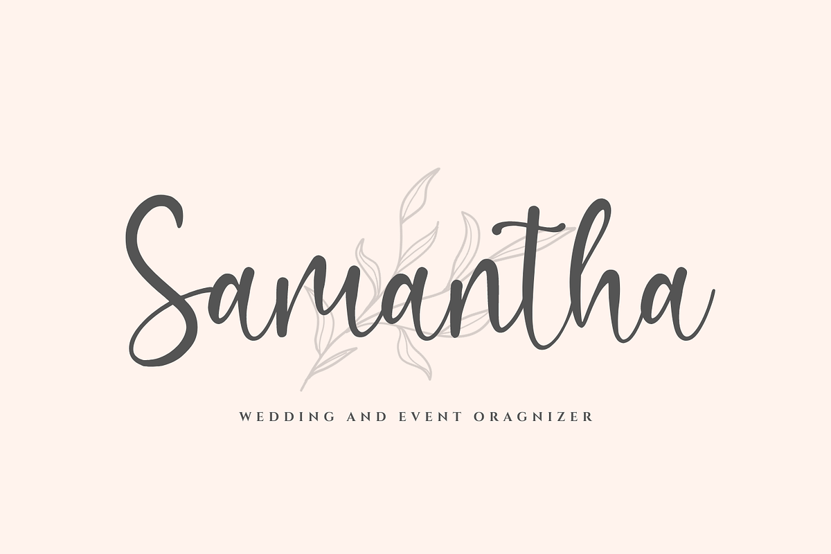 Elvaretta Script Handwriting, a Script Font by CreateBigSupply (Photo 2 of 9)