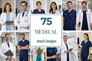75 Medical Stock Photos Bundle