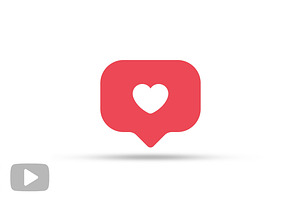 ANIMATEDVideo - Heart Icon Animation