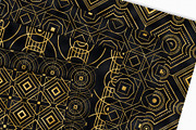 20 Art Deco Seamless Vector Patterns, a Pattern Graphic by CatJello Graphics (Thumbnail 10 of 23)