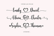 Madelyn Heart Font, a Script Font by Burhan Afif (Thumbnail 3 of 9)