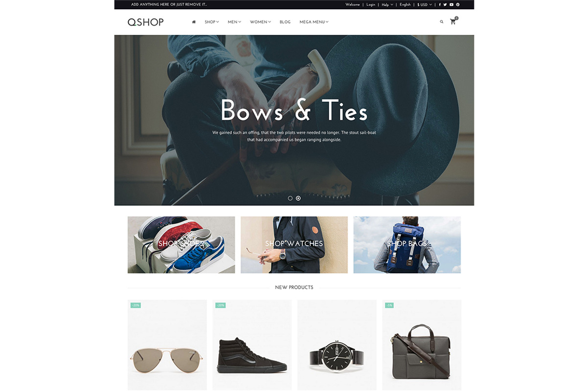 Queen - Responsive Prestashop Theme, a Templates & Theme by neutrontheme (Photo 2 of 7)