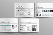 Annual Report Template Landscape, a Brochure Template by Work-Envance (Thumbnail 5 of 9)