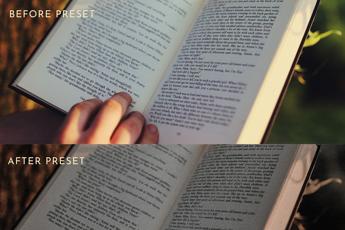 Bookstagram Lightroom Presets, a Preset Add-On by Oak Digital Studios (Photo 8 of 10)