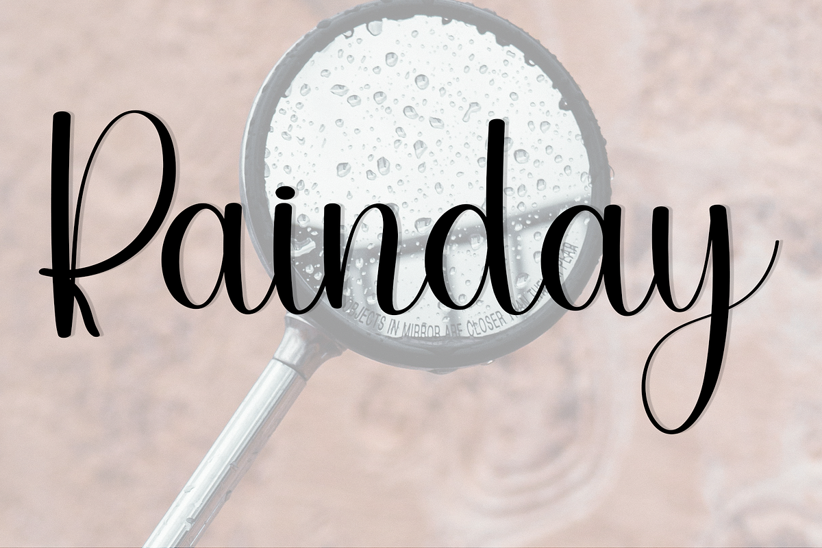 Special Rainday, a Handwritten Font by FreshTypeINK (Photo 8 of 8)