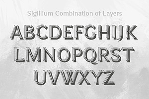 Sigillium - Carved Flare Serif Fonts