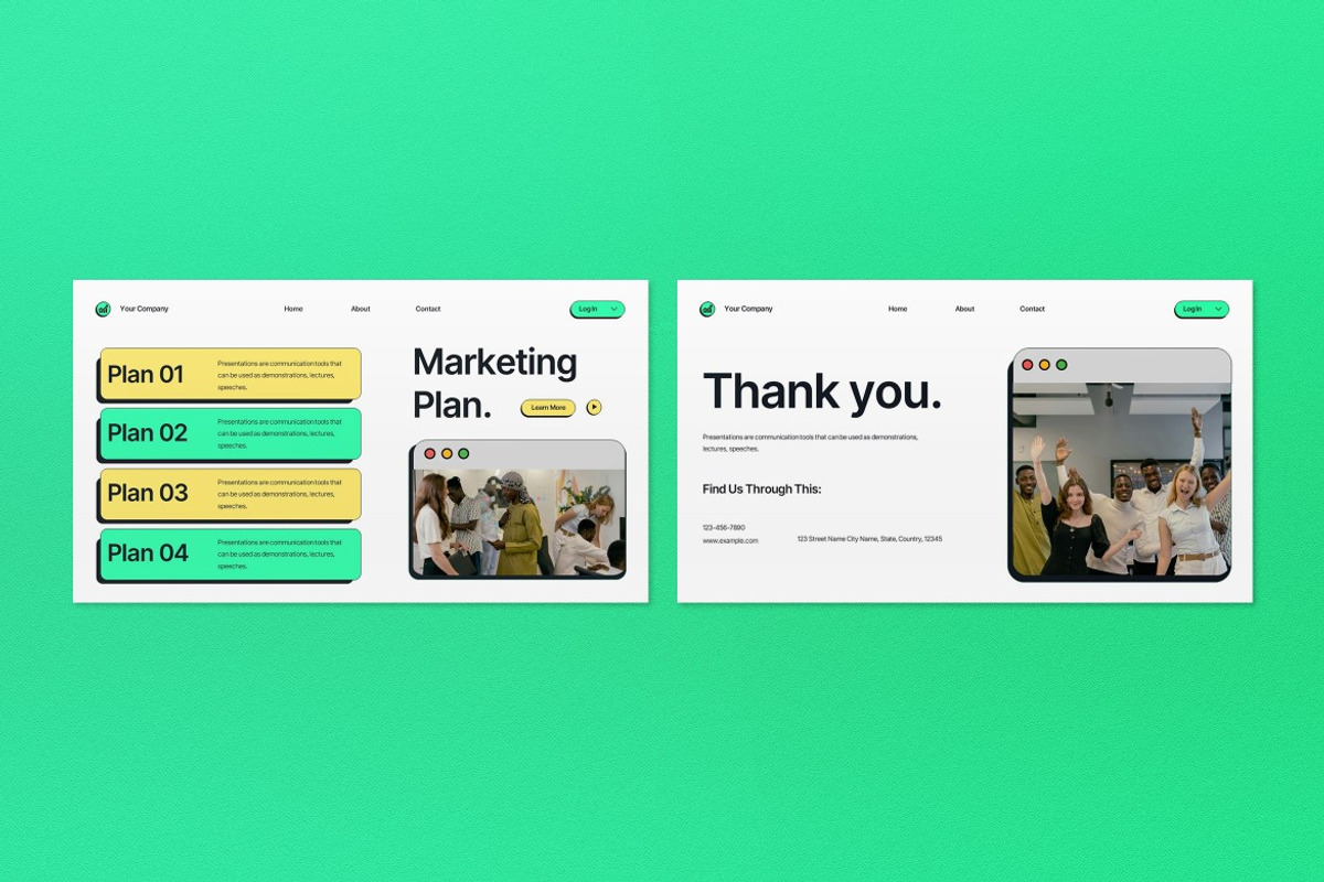 Business Plan Keynote preview 4