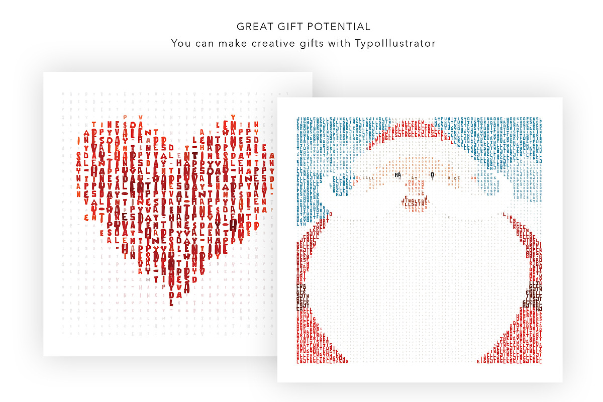 Typo Illustrator Typographic Effect, a Plug-in Add-On by DesignRocket (Photo 9 of 11)