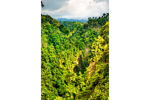 Landscape at Sewu Waterfalls in East, a Nature Photo by Leonid Andronov
