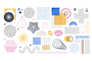 Geometric Shapes, an Object Illustration by alexdndz