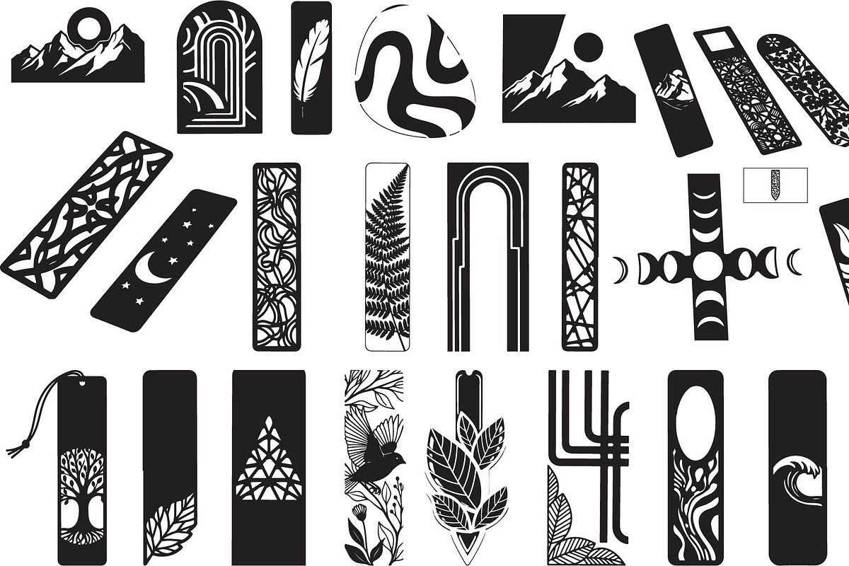 Elegant decorative bookmark, an Empty State Illustration by Amazin_art (Photo 1 of 21)