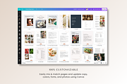 Summer Cookbook Template Canva, a Magazine Template by Erin Cassidy (Thumbnail 9 of 9)