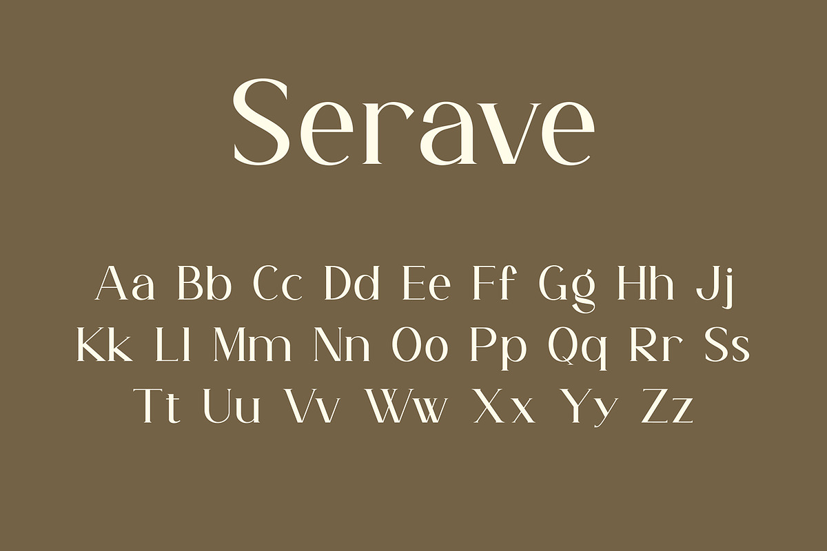 Herbal Skincare - Serave Font, a Serif Font by Stylin Studio (Photo 2 of 8)