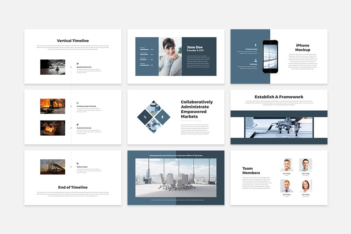 Morgan Presentation Template, a Presentation Template by SlideStation (Photo 8 of 9)