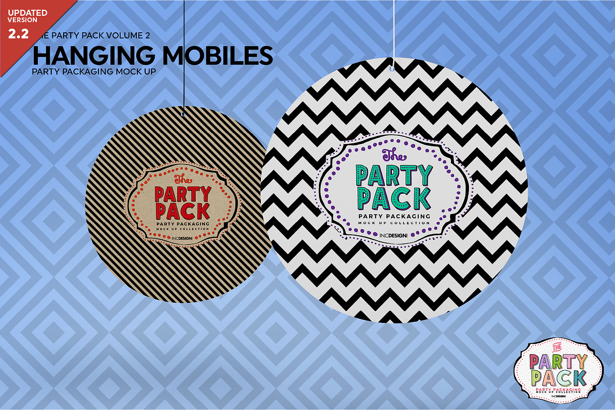 Hanging Mobile Mockup, a Cups & Container Mockup by INCDesign (Photo 1 of 6)