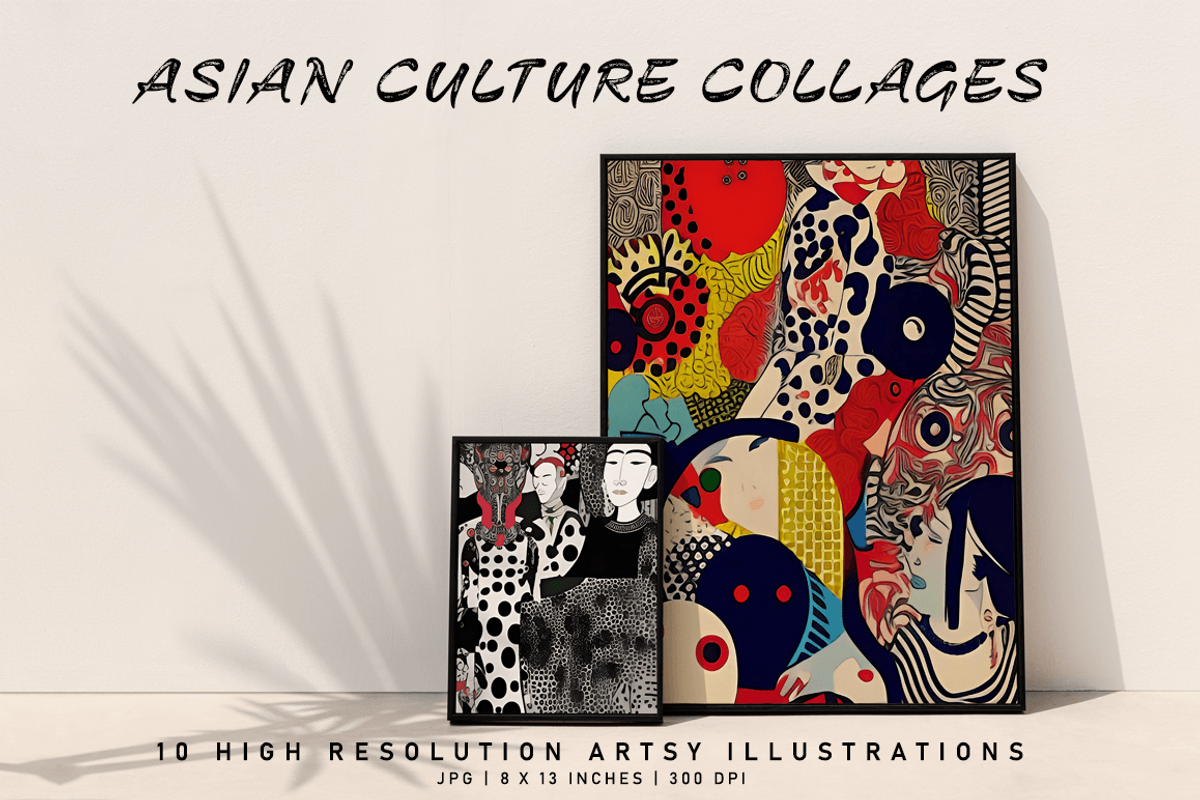 Asian Culture Collages, a Person Illustration by Digital Art Creations (Photo 3 of 5)