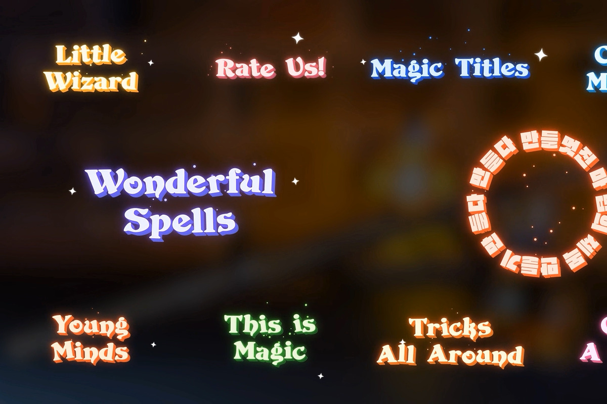 Magic Titles for DaVinci Resolve, a Templates & Theme by 2dfx (Photo 1 of 2)