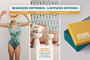 GROOVY Patterns & Backgrounds, a Pattern Graphic by Anugraha Design (Thumbnail 6 of 9)