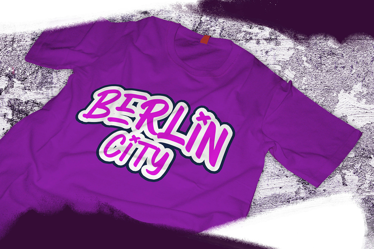 Sale! : Arcinoll - Graffiti Font, a Font by Almarkhatype (Photo 5 of 10)