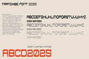 Franchise Typeface, a Sans Serif Font by Bend Industries (Thumbnail 2 of 3)