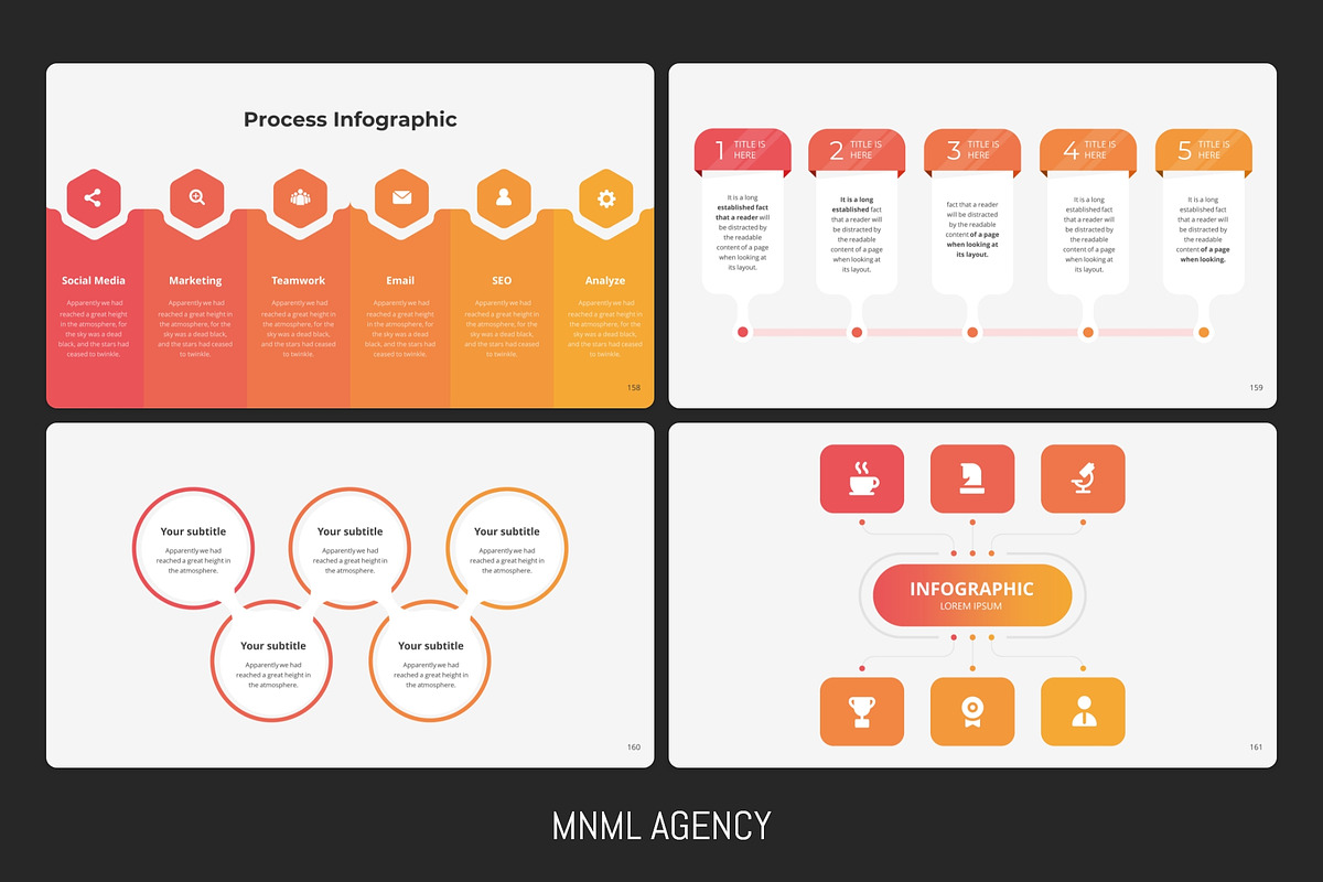 Massive Infographic Template, a Presentation Template by MNML Agency (Photo 53 of 63)