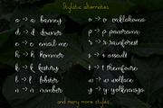 The Willyst, a Script Font by greatypes studio (Thumbnail 10 of 14)