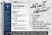 Nursing RESUME Template / MS Word, a Resume Template by LevelUpResume (Thumbnail 4 of 5)