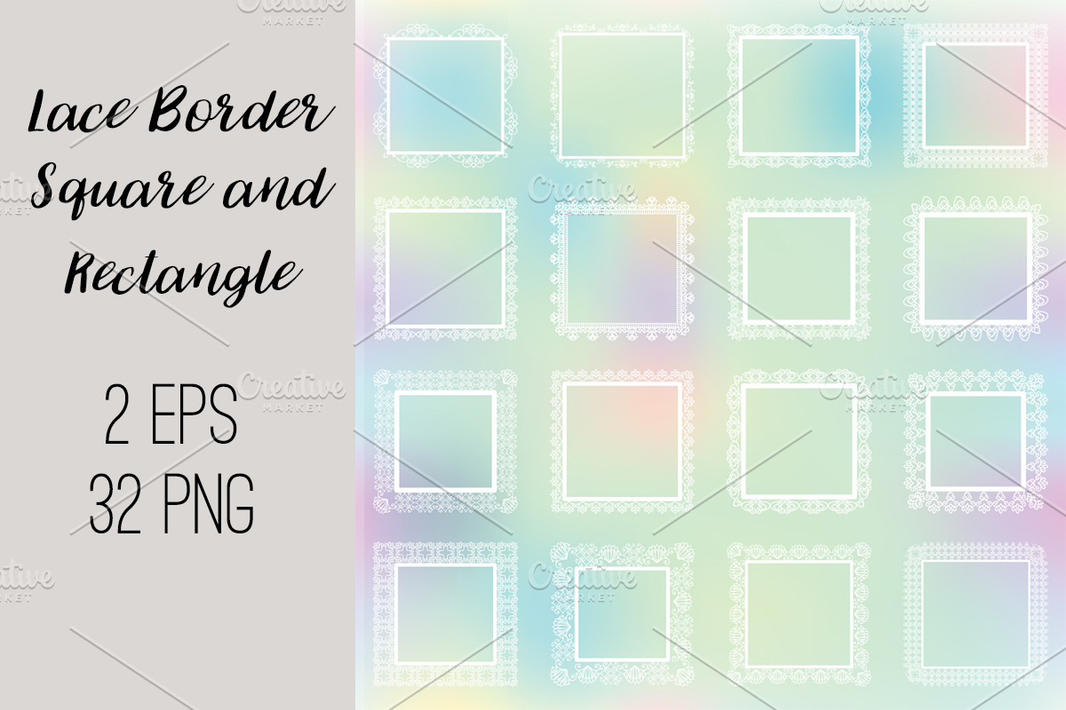 №209 Lace Frames Borders, an Illustration by Rasveta (Photo 3 of 3)