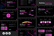 Business Technology Health - Keynote, a Presentation Template by Iqsiart Studio (Thumbnail 1 of 3)