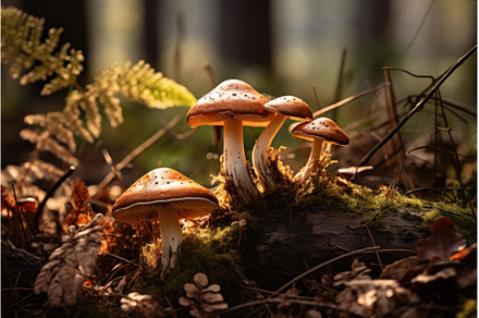 Flavorful Organic mushrooms, a Food & Drink Photo by Ylivdesign