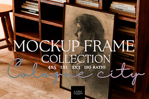 Cologne City & Mockup Frame Bundle