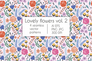 Spring Flowers Patterns