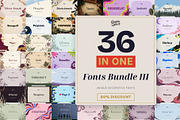 Fonts Bundle III for Creative Design, a Handwritten Font by Graphic Spirit (Thumbnail 1 of 8)
